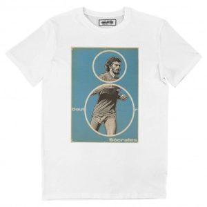 T-shirt Socrates Numero 8 – Teeshirt a l’effigie de Socrates n8
