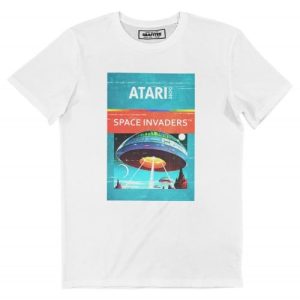 T-shirt Space Invaders – Tee-shirt Jeu Video Atari 2600