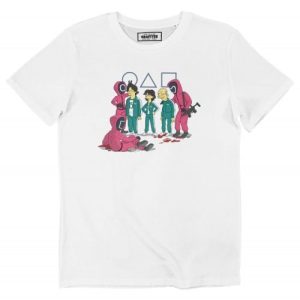 T-shirt Squid Game Simpsonized – Personnages Serie Netflix T-shirt Squid Game Simpsonized – Personnages Serie Netflix