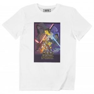 T-shirt Star Wars Simpsonized – Tshirt Episode VII x Simpsons T-shirt Star Wars Simpsonized – Tshirt Episode VII x Simpsons