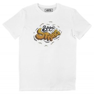 T-shirt Stay Strong – Message Motivant Style Graffiti T-shirt Stay Strong – Message Motivant Style Graffiti