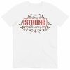 T-shirt Strong – Typographie Vintage