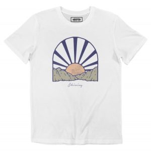 T-shirt Sun Is Shining – Dessin Lever de Soleil