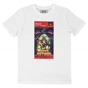T-shirt Super Metroid – Tee-shirt Jeu Video Nintendo