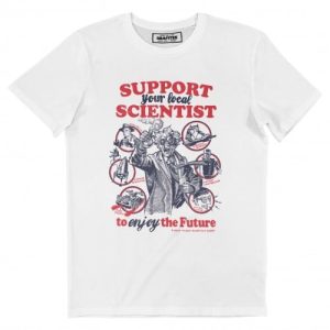 T-shirt Support Science – Tshirt Illustration Doc Brown BTTF