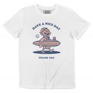 T-shirt Surf & Smile  Souris et Positive