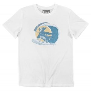 T-shirt Surfin Til’ Dead – Collection Surf x Squelette