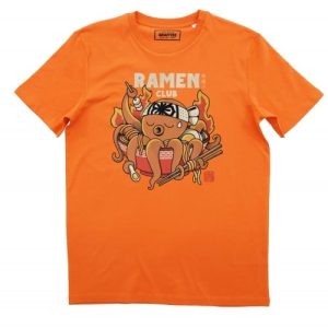 T-shirt Tako Club – Dessin Poulpe Dans Ramen