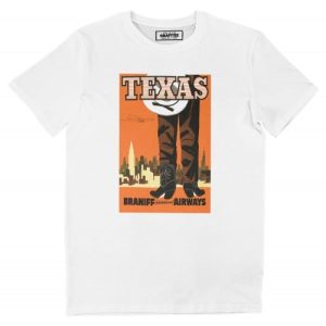T-shirt Texas – Affiche Publicitaire Vintage