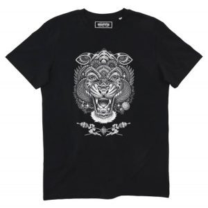 T-shirt Tiger Tattoo – Illustration Tigre Feroce