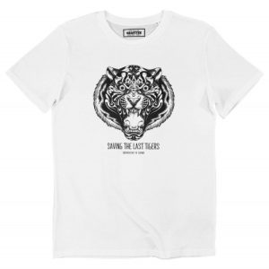 T-shirt Tigers – Imprime Tete de Tigre Iain McArthur