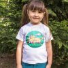 T-shirt Toutou Dessin Chien Mignon pour Enfants