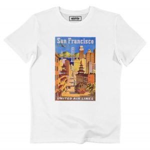 T-shirt Tramway De San Francisco