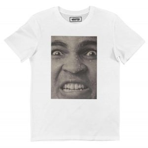 T-shirt Transpi Ali – Zoom Visage Sueur Mohamed Ali