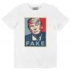 T-shirt Trump Fake  Contre la Reelection de Trump
