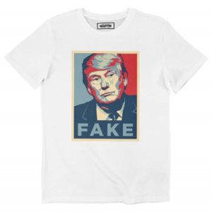 T-shirt Trump Fake  Contre la Reelection de Trump