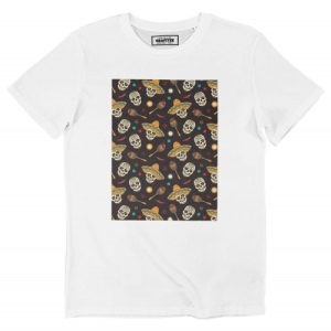 T-shirt Tetes Mexicaines – Tshirt Motifs Tetes de Mort