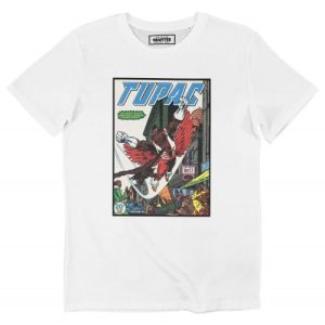 T-shirt Tupac – Tee-shirt 2Pac Super-Heros