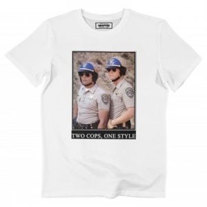 T-shirt Two Cops, One Style – Photo Serie Chips