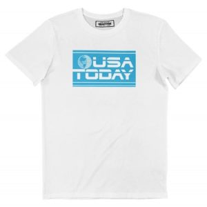 T-shirt USA Today – Tshirt Logo Journal Retour Vers Le Futur