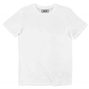 T-shirt Uni Blanc – Basique 100 Coton Bio GOTS
