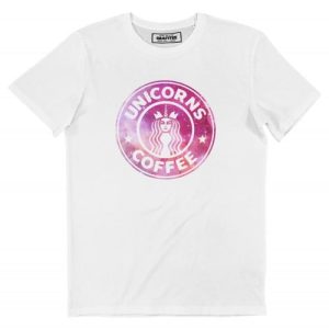 T-shirt Unicorns Coffee – Tee-shirt Logo Starbucks x Licorne