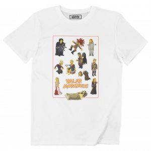 T-shirt Valar Morghulis – Tshirt Game of Thrones x Simpsons