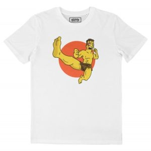 T-shirt Van Damme Simpsonized – JCVD personnage Simpson