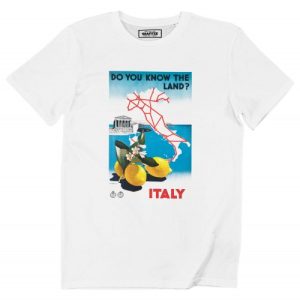 T-shirt Visite en Italie – Original et Vintage