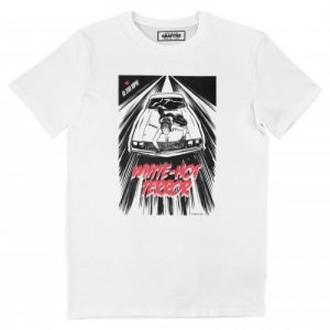 T-shirt White Hot Terror – Dessin Voiture Bande Dessin�e  Grafitee