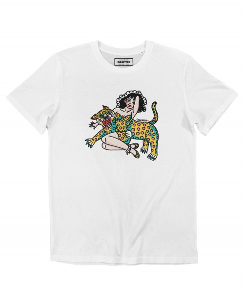 T-shirt Wild Pin Up – Tshirt Pin-up et Panthere Asiatique  Grafitee
