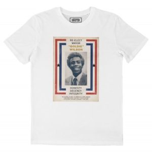 T-shirt Wilson Mayor – Tee-shirt Goldie Wilson Hill Valley  Grafitee