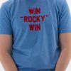 T-shirt Win Rocky Win Bleu – Rocky Balboa Maillot Training  Grafitee