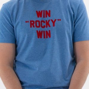 T-shirt Win Rocky Win Bleu – Rocky Balboa Maillot Training  Grafitee