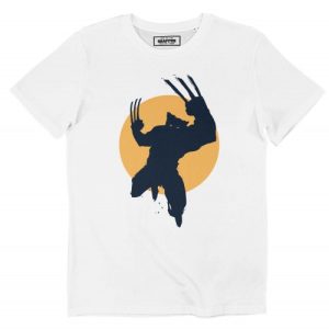 T-shirt Wolverine Icon – Dessin Plat du Super-Heros  Grafitee