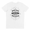 T-shirt Work Hard – Message Mantr   Grafitee