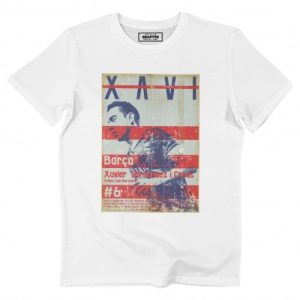 T-shirt Xavi Bara – Tee-shirt Graphique Xavi FC Barcelone  Grafitee