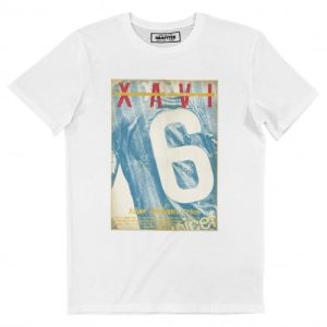 T-shirt Xavi Maquina – Tee-shirt #6 Xavi Hernandez  Grafitee