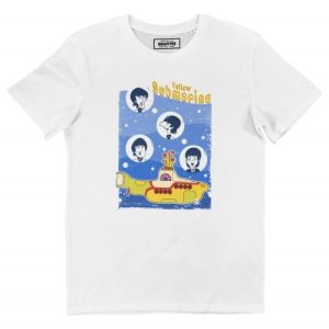 T-shirt Yellow Submarine – Dessin Les Beatles  Grafitee