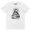 T-shirt Zidane Jesus – Caricature Zizou en J�sus-Christ  Grafitee
