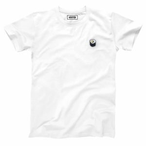 T-shirt brode Maki – Broderie Poitrine Logo Maki