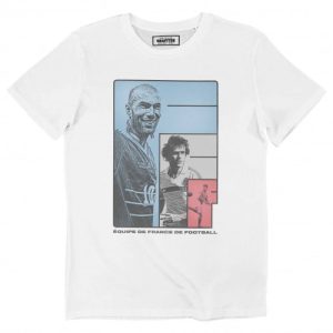 T-shirt n10 Equipe de France – Tshirt Fontaine, Platini, Zizou