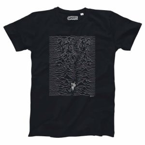 T-shirt Evasion Inspire par Joy Division et la moto