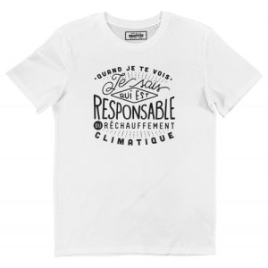T-shirt�Rechauffement Climatique  Grafitee