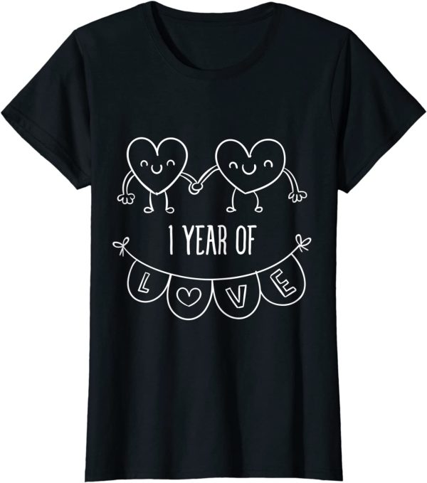 1 Year Anniversary Gifth Shirt Funny Relationship Gifts – Apparel, Mug, Home Decor – Perfect Gift For Everyone