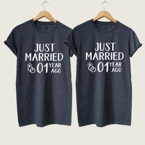 1 Year Wedding Anniversary Shirts for Couples - Apparel, Mug, Home Decor - Perfect Gift For Everyone 2 1 Year Wedding Anniversary Shirts for Couples Apparel Mug Home Decor Perfect Gift For Everyone 3