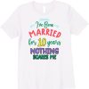 10 Years Married T-Shirt For Wife – Apparel, Mug, Home Decor – Perfect Gift For Everyone