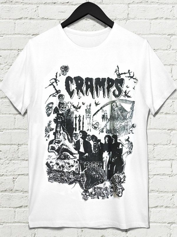 80s Band The Cramps Unisex T-shirt Concert Tour Shirt Best Fans Gifts – Apparel, Mug, Home Decor – Perfect Gift For Everyone