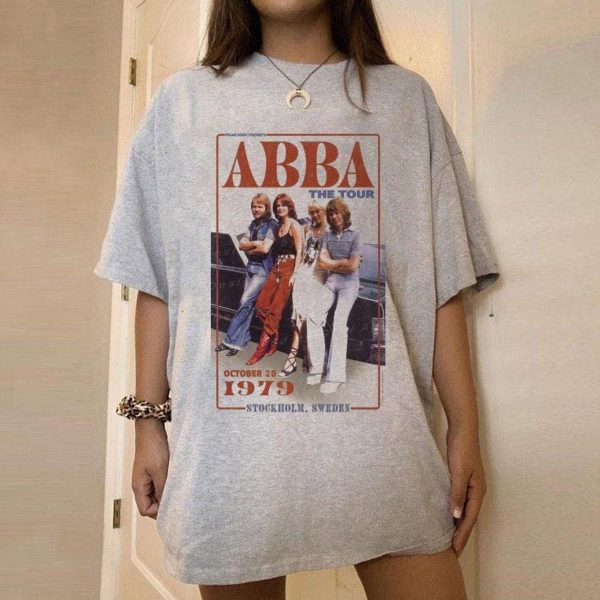 Abba The k Tour 1979 Vintage T-shirt Fans Gifts – Apparel, Mug, Home Decor – Perfect Gift For Everyone