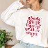 Alphabet I Love You Valentines Sweatshirt Best Gifts For Lovers – Apparel, Mug, Home Decor – Perfect Gift For Everyone